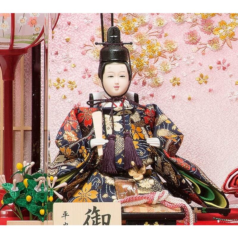 平安豊久 【100周年記念祭】雛人形 コンパクト ひな人形 ケース飾り