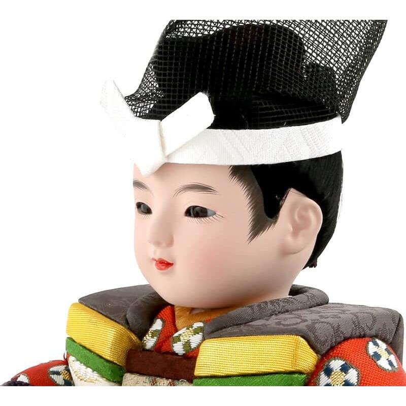 一秀 【100周年記念祭】五月人形 コンパクト 子供大将飾り 武者人形