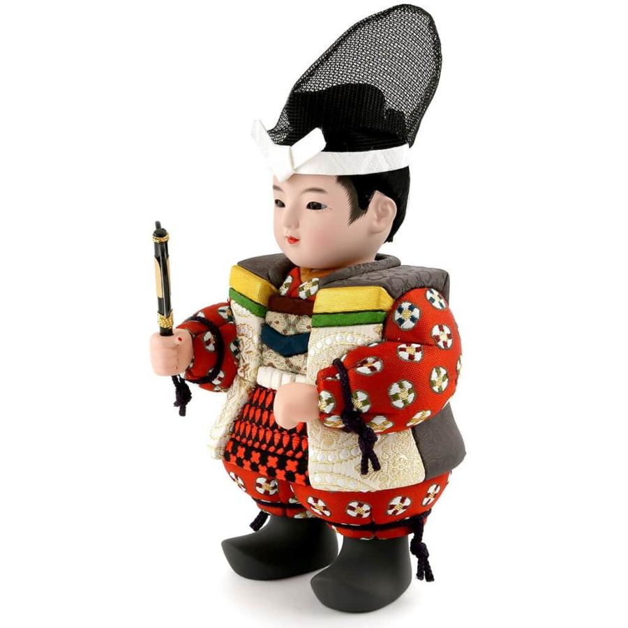 一秀 【100周年記念祭】五月人形 コンパクト 子供大将飾り 武者人形