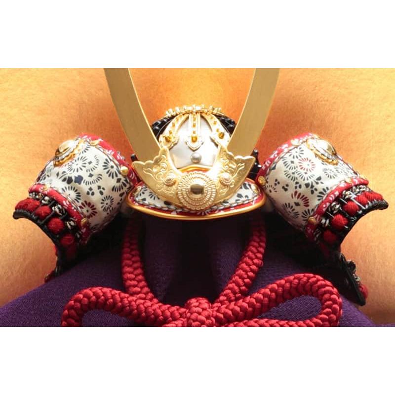 100周年記念祭】五月人形 久月 兜平飾り 兜飾り 早乙女幸隆作 1/4 黒小