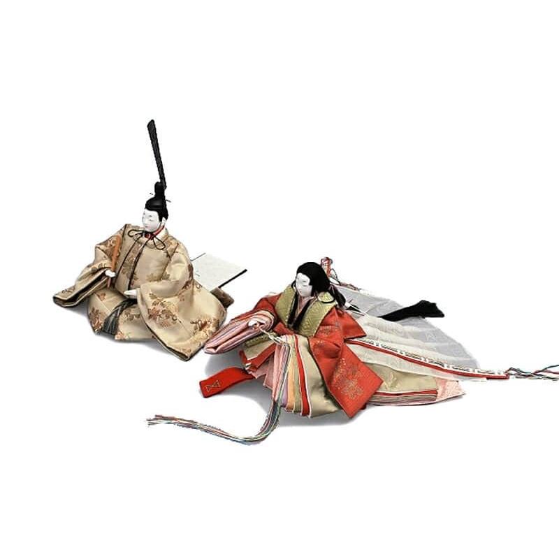 限定素材を使用 雛人形 幸一光 ひな人形 雛 平飾り 親王飾り 吉祥 (きっしょう) 正絹 衣裳着 伝統的工芸品 受注生産 h053-koi-1300 【HOV2799140038】(97556円)