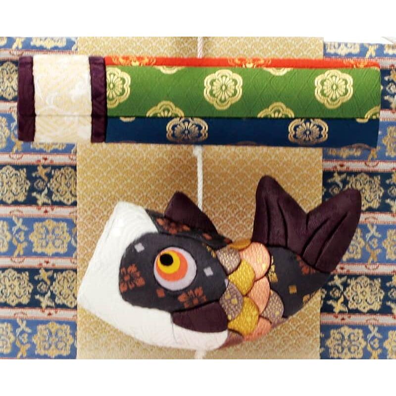 こいのぼり 村上鯉 室内鯉のぼり 室内用 鯉飾り (特小) 木目込 翔 mk-175-127_2