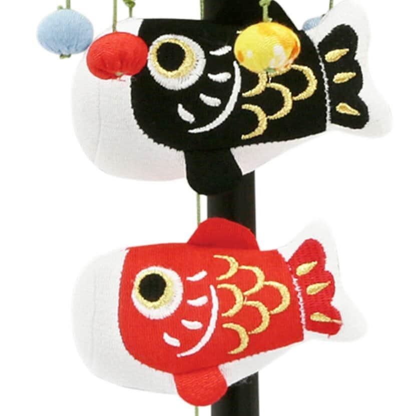 こいのぼり 村上鯉 室内鯉のぼり 室内用 室内鯉飾り (ミニ) かんむり鯉