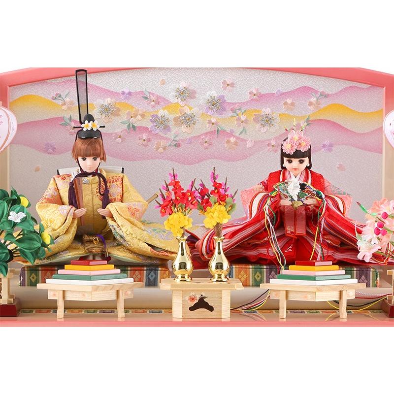 雛人形 雛人形 飾り方 おしゃれ おしゃれ 親王飾り 久月 シリアル入 リカちゃん シリアル入 久月 タカラトミー 人形屋ホンポオリジナル 限定品 H313 Ri 244 インテリア Ri 225 雛人形と五月人形の人形屋ホンポ