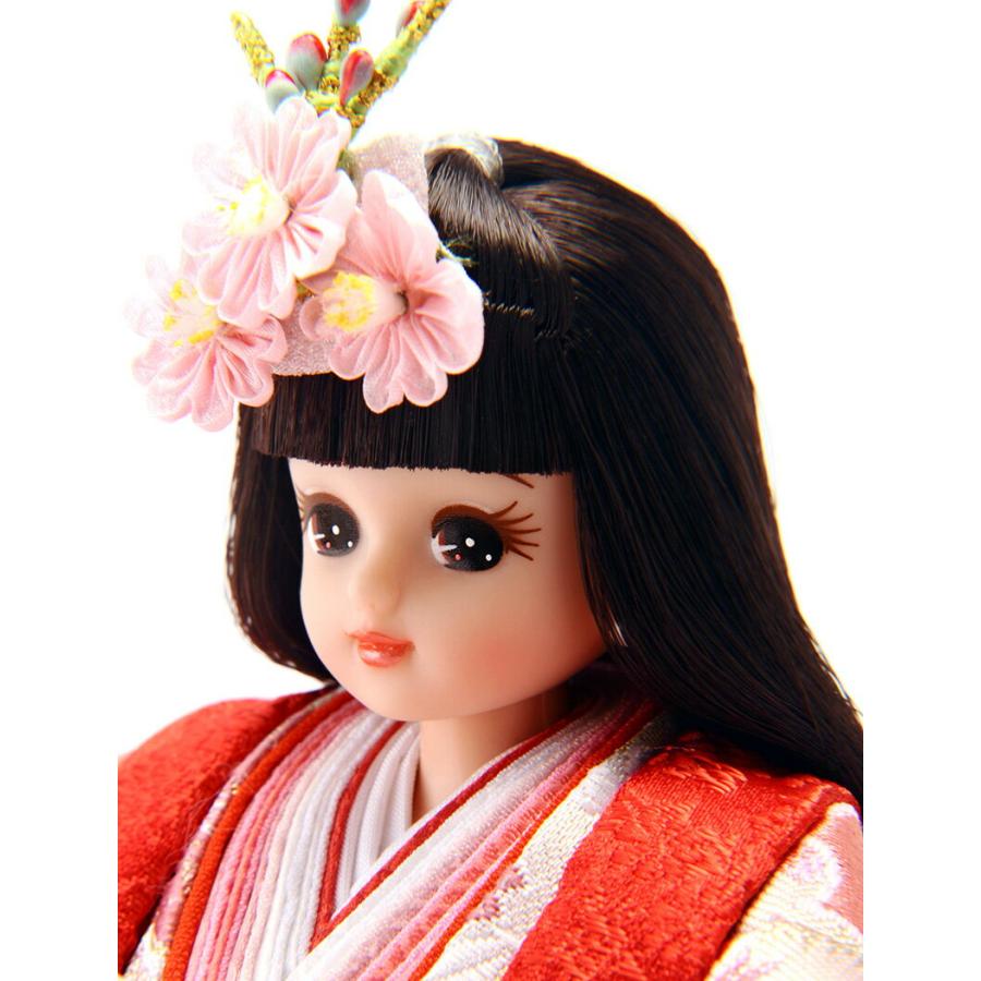 久月 雛人形 三段 シリアル入 【リカちゃん】【久月×タカラ 久月 雛人形 三段 シリアル入 【リカちゃん】【久月×タカラ