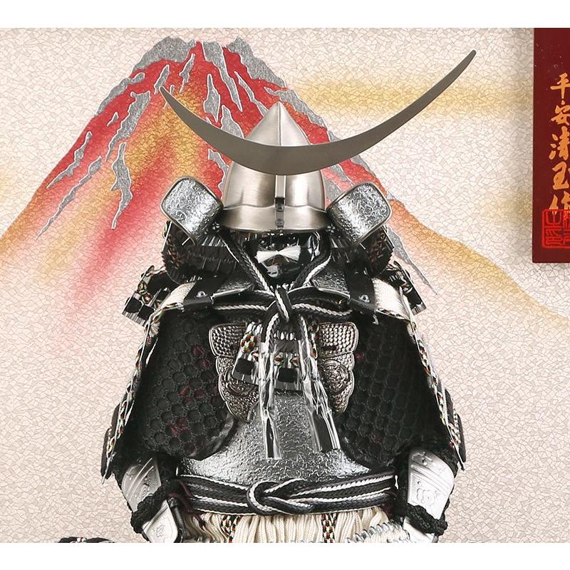 100周年記念祭】五月人形 鎧飾り ケース飾り 狭山清玉 平安清玉作 5号