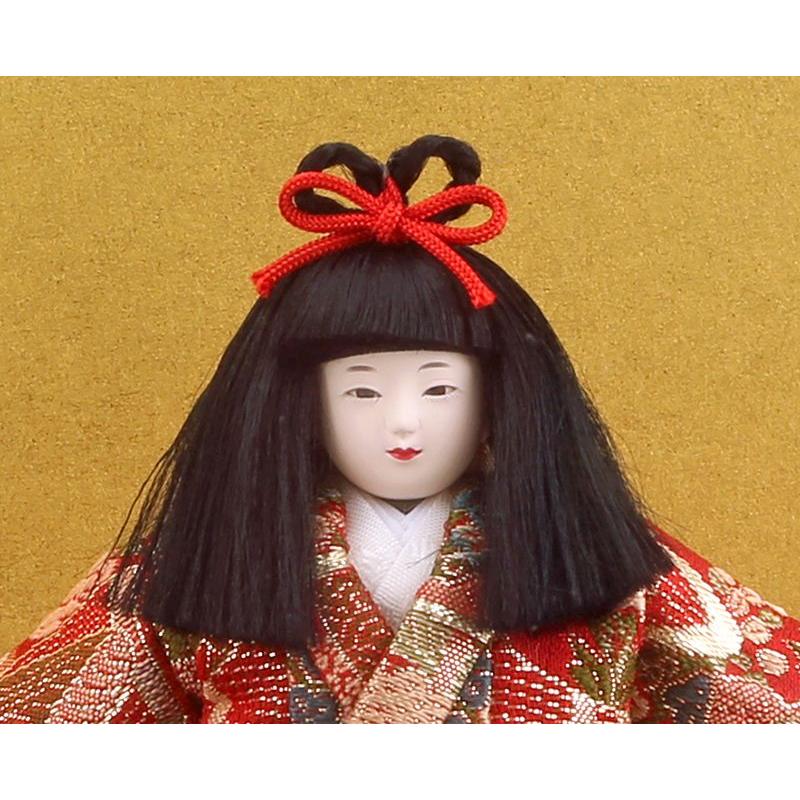 コンパクト親王飾り　亜耶 雛人形 飾り方 コンパクト 収納飾り 御雛 h243-ss-40a-131 雛 人形