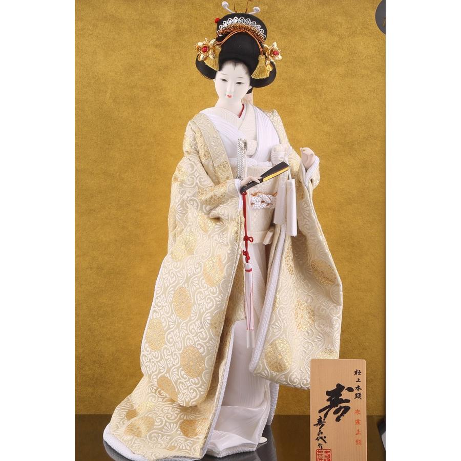 日本人形各種　単品売りもいたします 楽天市場】日本人形 尾山人形 人形単品 寿喜代作 初音 金彩 10号