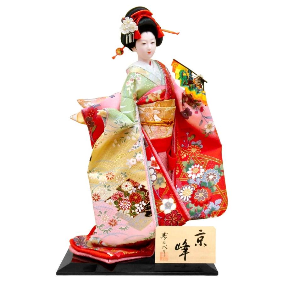 100周年記念祭】日本人形 尾山人形 人形単品 寿喜代作 京峰 正絹 10号