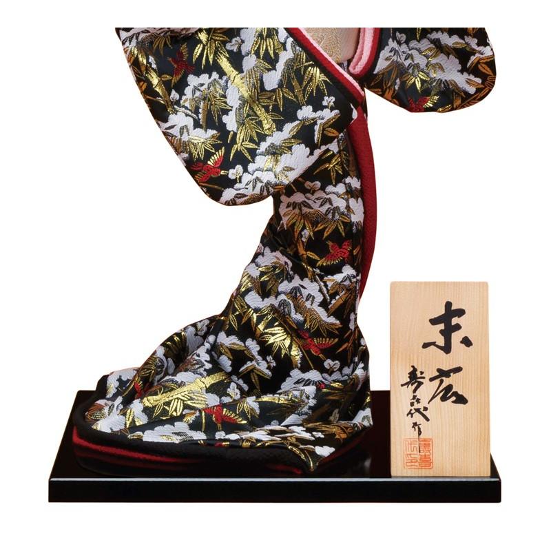 100周年記念祭】日本人形 尾山人形 人形単品 寿喜代作 末広 金らん 12