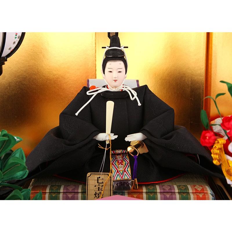 100周年記念祭】雛人形 飾り方 コンパクト おしゃれ 親王飾り 京洛紫雲