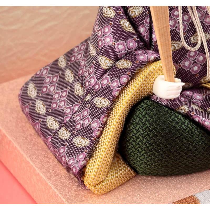 雛人形 ひな人形 木目込人形飾り コンパクト収納飾り 五人飾り 柿沼