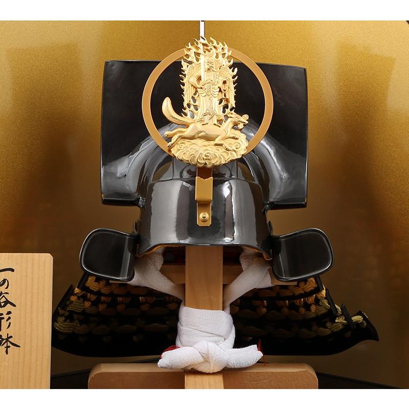100周年記念祭】五月人形 兜平飾り 兜飾り 忠保作 輪貫権現付之兜