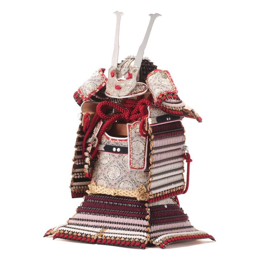 五月人形 鎧単品 鎧飾り 雄山作 源氏八領鎧 源太産衣 五分の一