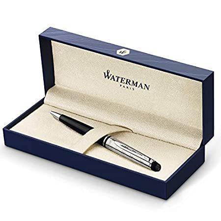 海外最新 Waterman Expert - Pen Ball Trim Chrome Nib Medium includes Box Gift Deluxe 色鉛筆