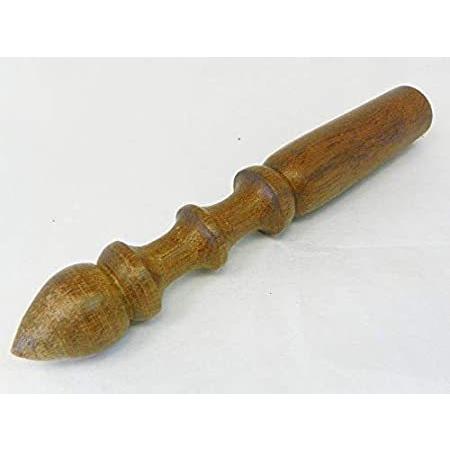 【一部予約販売中】 Striker/mallet Wooden Handmade F792 for Nepal in Made Bowl Singing Tibetan その他仏壇、仏具