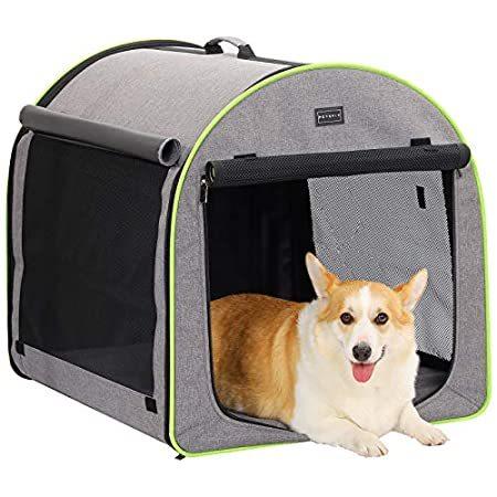 新規上場商品 中型犬のためのpetsfitの柔らかい携帯用犬の木枠の折り畳み式ペット犬小屋30 X 24 X 25インチの媒体 B01kjzy9pw 256ニコル 通販 Yahoo ショッピング セット割引中 Webmail Skillng Com