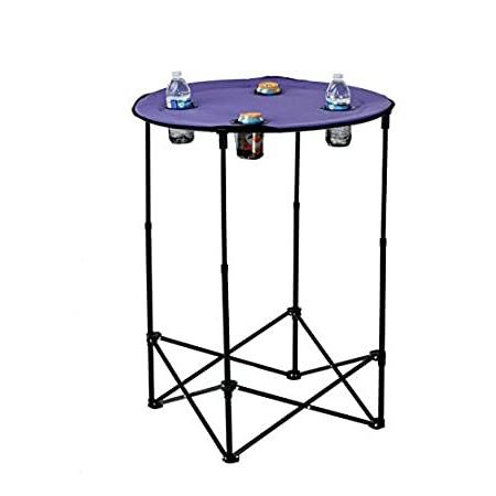 送料込 Picnic Plus Adjustable Height Tailgate Camping Sports Scrimmage Table Purp 最適な価格 Circlelook Com