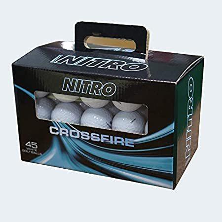 【即日発送】 (ニトロ) Nitro ゴルフ ゴルフボール 45個パック クロスファイア その他ゴルフ用品