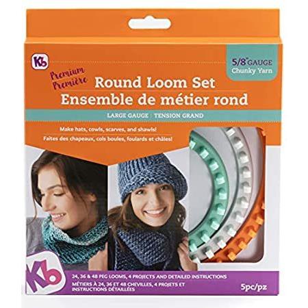 【50％OFF】 - Pack) (1 Authentic 【並行輸入品】 Knitting Round Chunky 'Premium' KB8150 Board Knitting その他裁縫道具