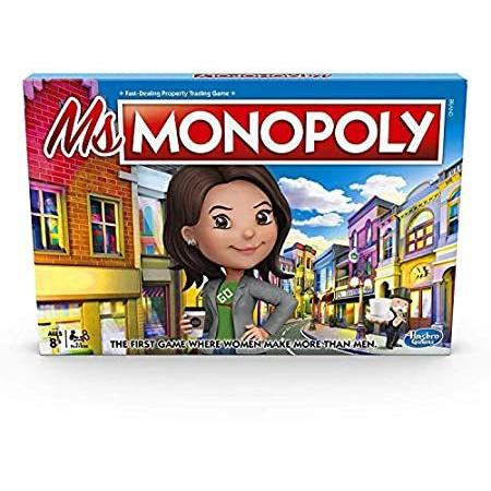 2021年最新海外 Monopoly Ms.モノポリー ボードゲーム 対象年齢8歳以上。 ボードゲーム