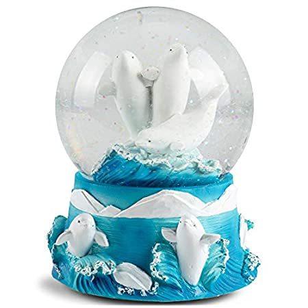 日本正規品 再生 ウォーターグローブ 100mm 置物 クジラ ベルーガ Designs Elanze 曲 Sweetheart You Call Me Let その他インテリア雑貨 小物 Www Esserrepharma Com