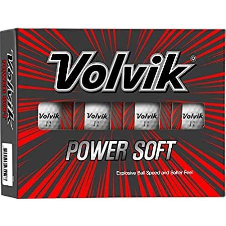 最新作売れ筋が満載 ボルビック ゴルフボール SOFT POWER Volvik パワーソフト ホワイト USA直輸入品 12球 1ダース その他ゴルフ用品