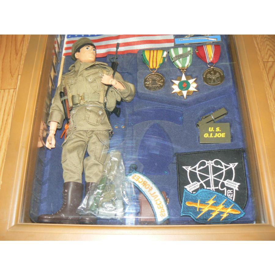 G.I.ジョーケースセット 勲章・ワッペン付 中古 アメリカ本土製品