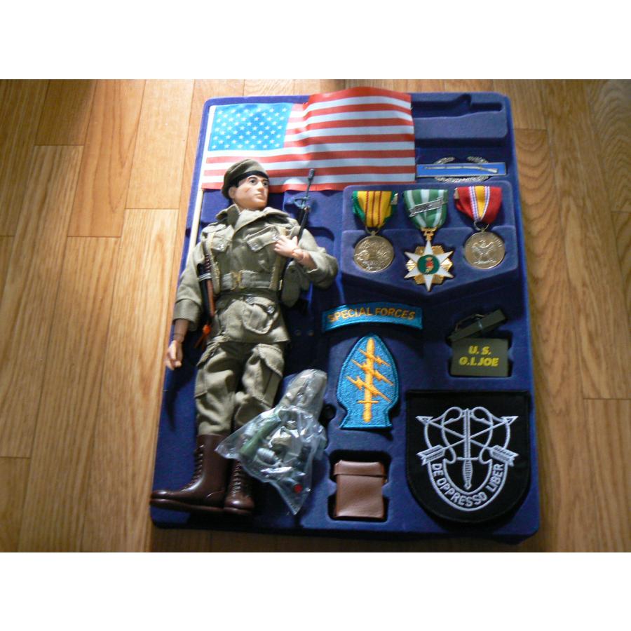 G.I.ジョーケースセット 勲章・ワッペン付 中古 アメリカ本土製品