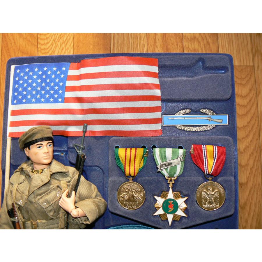 G.I.ジョーケースセット 勲章・ワッペン付 中古 アメリカ本土製品