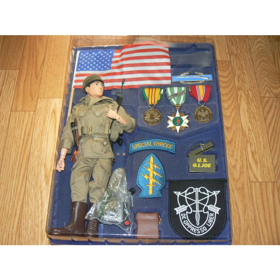 G.I.ジョーケースセット 勲章・ワッペン付 中古 アメリカ本土製品