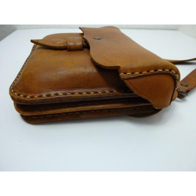 【インディバ　RES  L字ホルダー(旧型)】中古/傷なし 角型 レザーショルダーバッグ 中古 革 皮 本革 ネイティブアメリカン