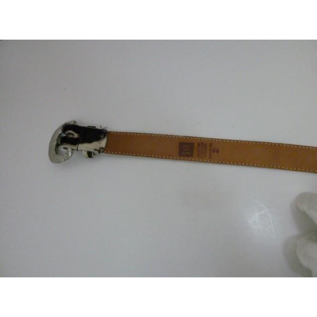 GAP（ギャップ） 牛柄レザーベルト アメリカ製 中古 革 皮 本革