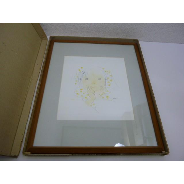 いわさきちひろ作品額 色紙 7929 箱付 長期保管品 : にゃんこ堂 - 通販