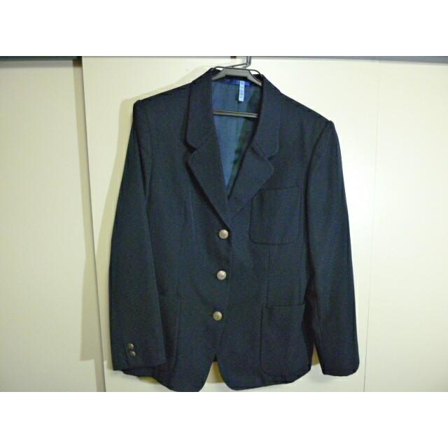 スクールタイガー 青森市立南中学校 女子制服紺ブレザー サイズLL 中古 