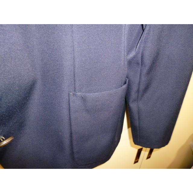 スクールタイガー 青森市立南中学校 女子制服紺ブレザー サイズLL 中古