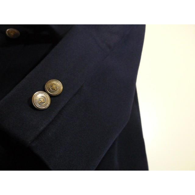 スクールタイガー 青森市立南中学校 女子制服紺ブレザー サイズLL 中古