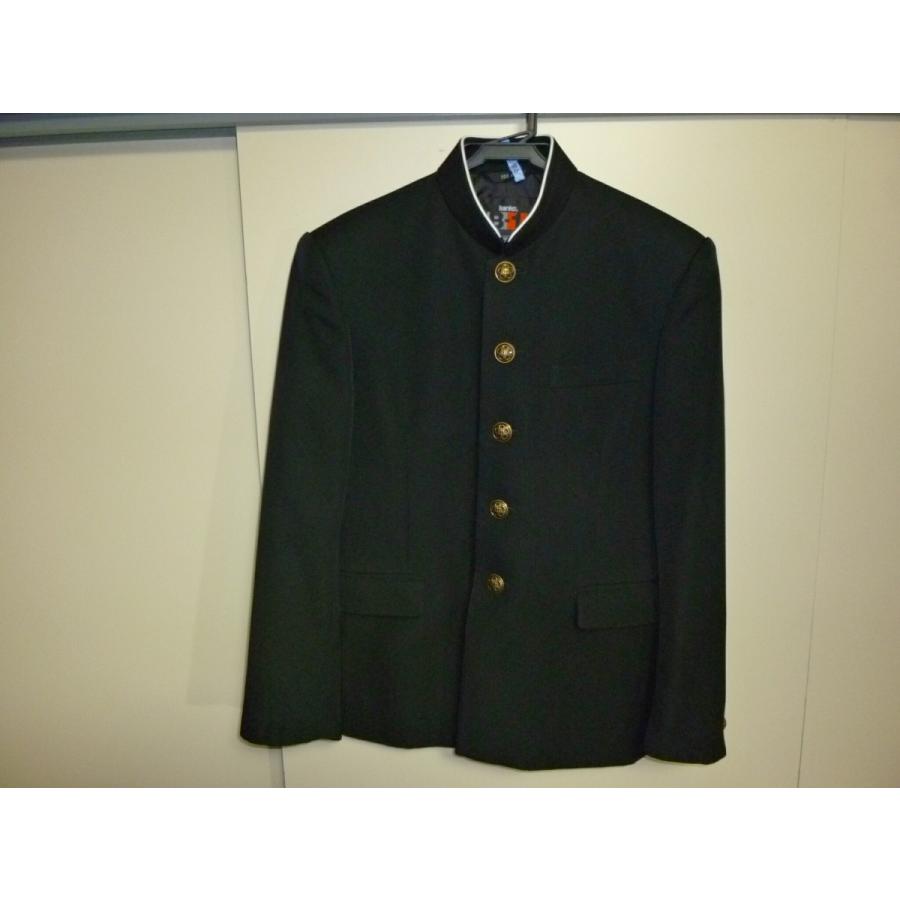 カンコー B−1 ラウンドカラー黒学生服（学ラン）155A 中古 業者