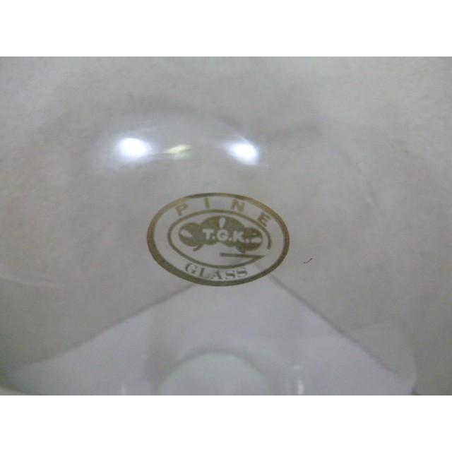 PINE GLASS　東海硝子　T.G.K.  ガラス花器　中古　箱付_2