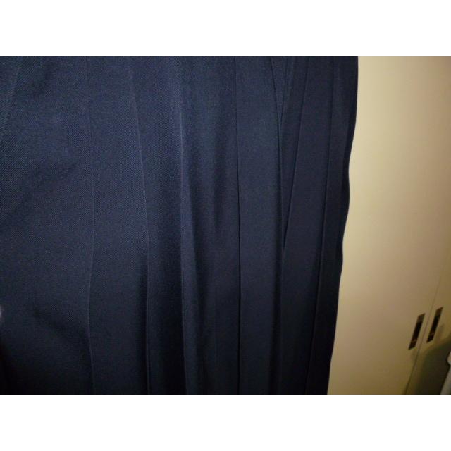 タケモト 24本ヒダ ジャンパースカート 紺 タグサイズAY85 中古 業者