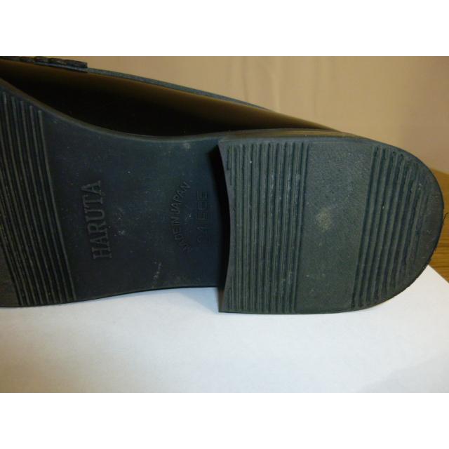 HARUTA（ハルタ） ローファー 4505 ３E(EEE)　 幅広 BL 黒 サイズ24cm　中古　日本製　通学靴　学生靴 |  | 15