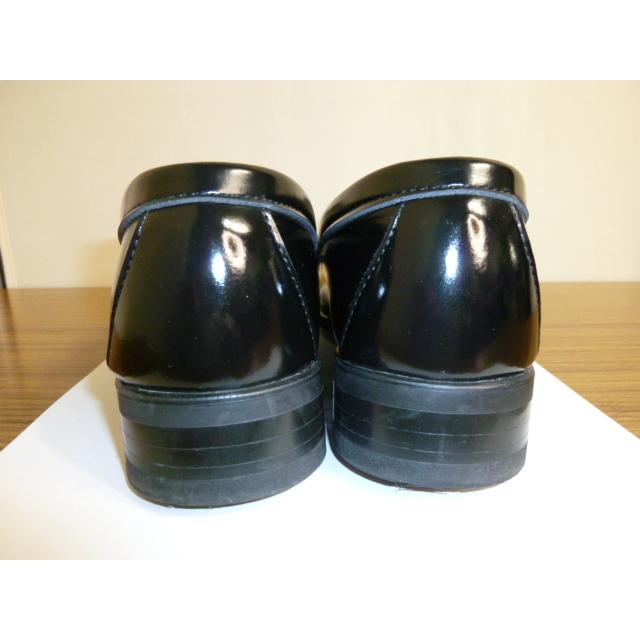 HARUTA（ハルタ） ローファー 4505 ３E(EEE)　 幅広 BL 黒 サイズ24cm　中古　日本製　通学靴　学生靴 |  | 02