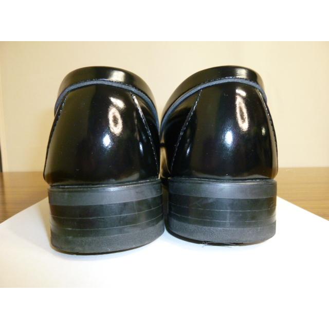HARUTA（ハルタ） ローファー 4505 ３E(EEE)　 幅広 BL 黒 サイズ24cm　中古　日本製　通学靴　学生靴 |  | 03