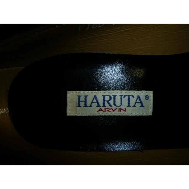 HARUTA（ハルタ） ローファー 4505 ３E(EEE)　 幅広 BL 黒 サイズ24cm　中古　日本製　通学靴　学生靴 |  | 08