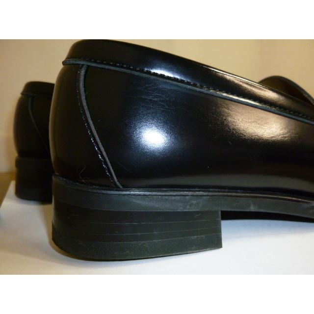 HARUTA（ハルタ） ローファー 4505 ３E(EEE)　 幅広 BL 黒 サイズ24cm　中古　日本製　通学靴　学生靴 |  | 09