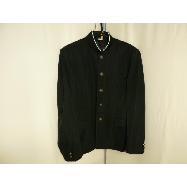 静岡やまだ製造 ラウンドカラー標準型学生服（学ラン） 165A程度 中古 