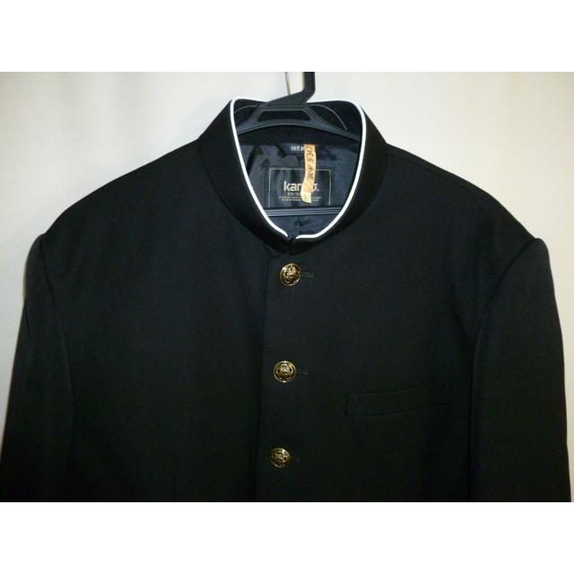 KANKO EXCELLENT　ラウンドカラー標準型学生服（学ラン） 165B 中古 業者クリーニング済み |  | 02
