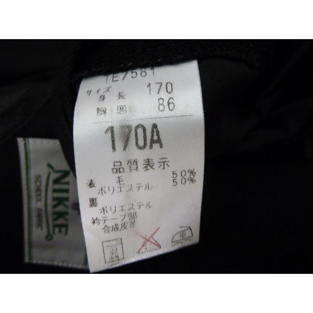 テクニカ　サージ生地ラウンドカラー標準型学生服（学ラン） 170A 中古 業者クリーニング済み |  | 18