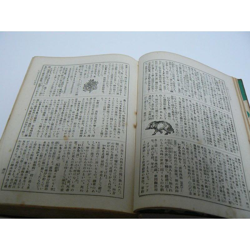 昭和レトロ　学生百科事典　昭和２５年再版品　中古 |  | 04