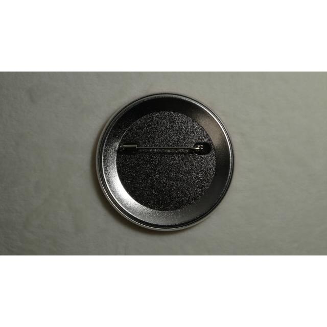 なまねご・レオ 青森 津軽弁 缶バッジ 青森さ行っできたじゃ（レッド）　新品 |  | 03